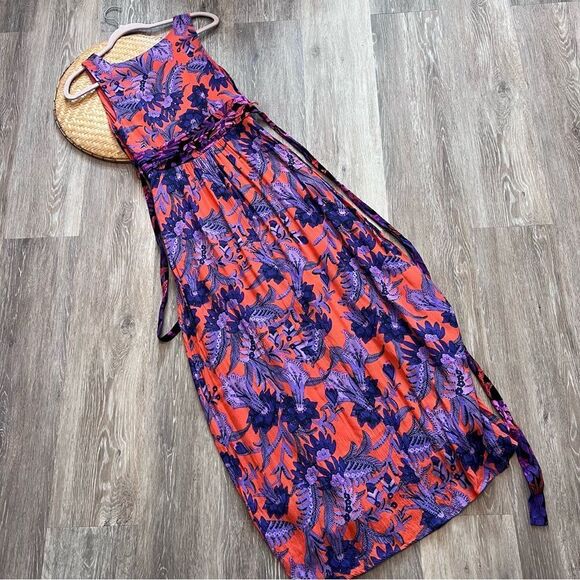 Anthropologie maeve macie floral printed maxi dress women’s size 2 - Picture 9 of 9